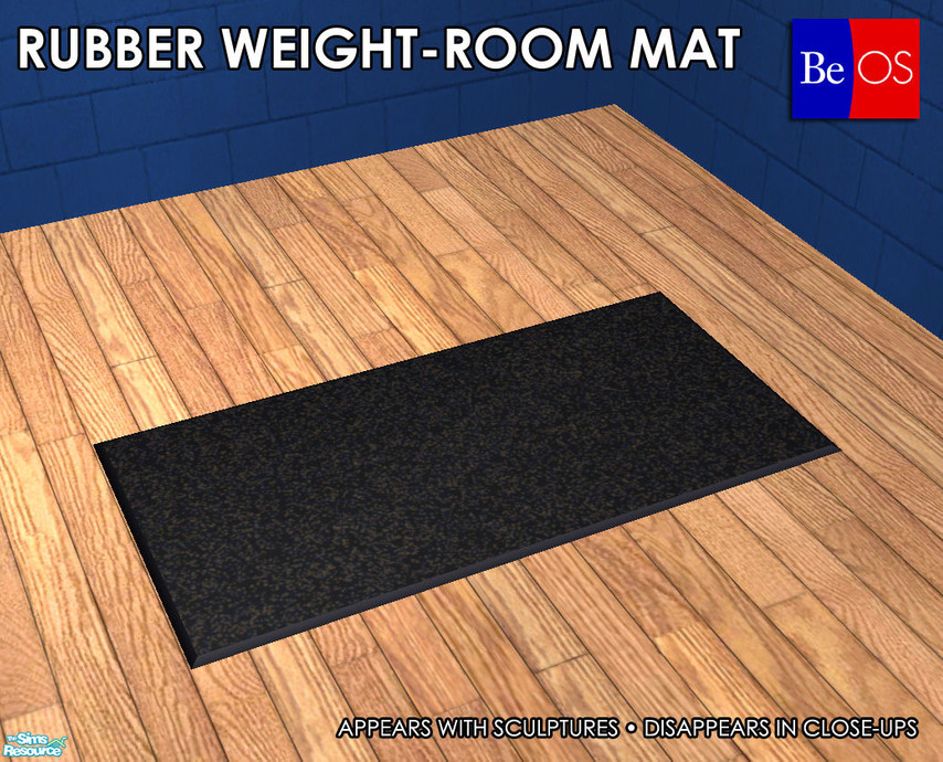 The Sims Resource Weight Room Mat