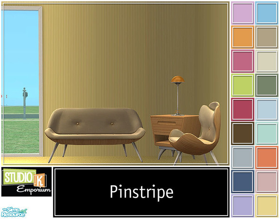 Sims 2 — Studio K Pinstripe_02 by StudioKhagerks — 
