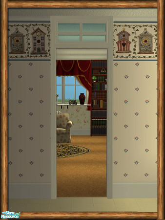 Sims 2 — Cottage Build - Interior Arch - Diag Mesh by Shakeshaft — Part of a set of extras for the Cottage Build Set,