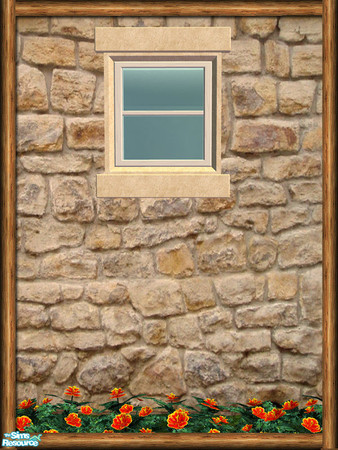 Sims 2 — Cottage Build - Short Window - V2 Mesh by Shakeshaft — Part of a set of extras for the Cottage Build Set,