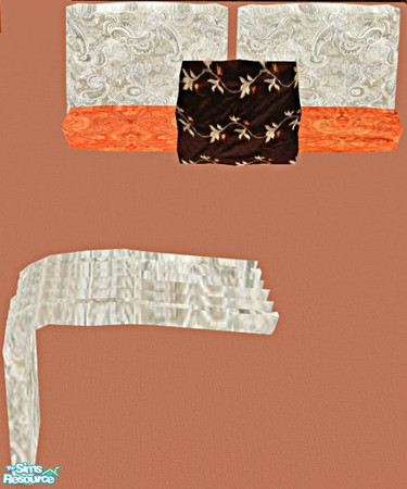 Sims 2 — TC- 128 Bancroft Bedroom RC- Bed Pillows by mom_of2boyz — A recolor of Bancroft Bedroom by Ricci2882. The