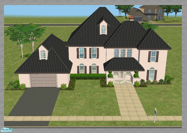 Sims 2 — Heritage Place by Degera — Heritage Place features three large bedrooms, four bathrooms, game room, balcony,