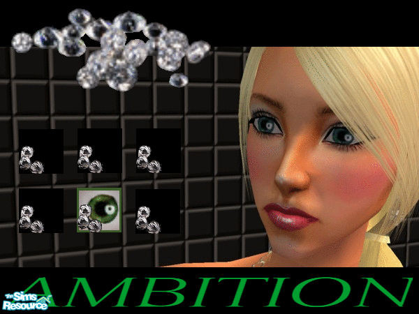 Sims 2 — Ambition Eyes Green by cinderellimouse — If your sims have stars in their eyes they need these Ambition Eyes!