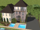 Sims 2 — 123 Green Drive by princess_moomoo — This huge 3 story house is yours to explore with big rooms , pool and more!