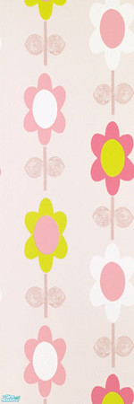 Sims 2 — Kids\' Garden Wallpaper Set - 2 by thekewlestnerd — Wall 3