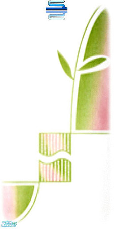 Sims 2 — Leaf Wall 1 by _Sanel_ — Super Filters used - Download - Thank me - Use it - Enoy!!