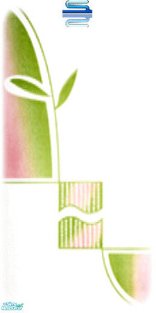 Sims 2 — Leaf Wall 2 by _Sanel_ — Super Filters used - Download - Thank me - Use it - Enoy!!