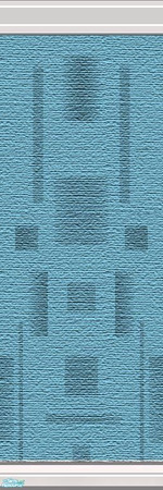Sims 2 — Panache Wallpaper - Blue by keilorr — Panache blue wallpaper