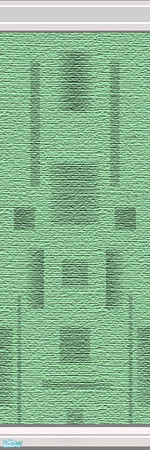 Sims 2 — Panache Wallpaper - Green by keilorr — Panache wallpaper green