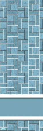 Sims 2 — Studio K Avenue - Light Teal by StudioKhagerks — 