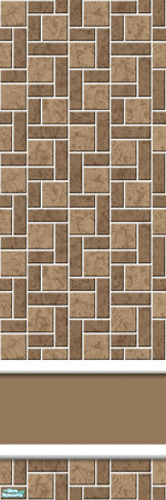 Sims 2 — Studio K Avenue - Burnt Almond by StudioKhagerks — 