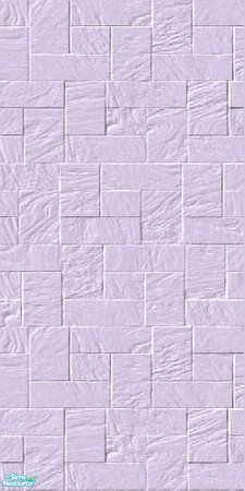 Sims 2 — PP Brick-Tile Wall Collection - Violet by shadow66 — Bricks or Tiles? These versatile, seamless, textured walls