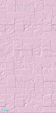 Sims 2 — PP Brick-Tile Wall Collection - Fuschia by shadow66 — Bricks or Tiles? These versatile, seamless, textured walls