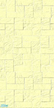 Sims 2 — PP Brick-Tile Wall Collection - Yellow by shadow66 — Bricks or Tiles? These versatile, seamless, textured walls