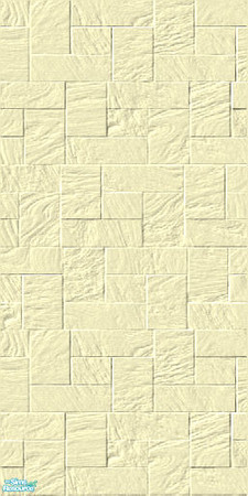 Sims 2 — PP Brick-Tile Wall Collection - Cream by shadow66 — Bricks or Tiles? These versatile, seamless, textured walls