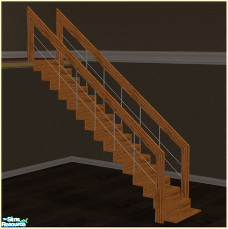 Sims 2 — Modern stairs Set 1 - Astetic Recolor 3 by Elize-37sims — Recolor of the Astetic Modern Staircase