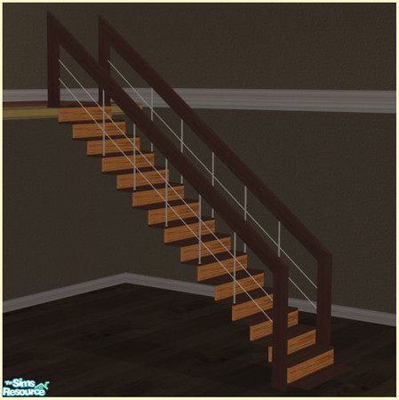 Sims 2 — Modern stairs Set 1 - Astetic Recolor 4 by Elize-37sims — Recolor of the Astetic Modern Staircase