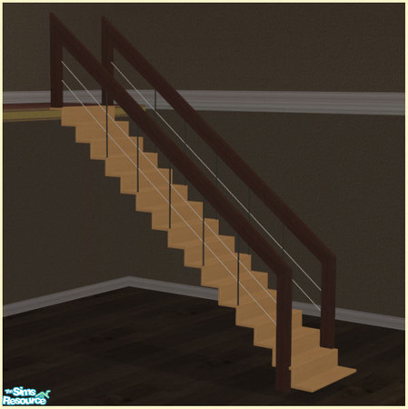 Sims 2 — Modern stairs Set 1 - Astetic Recolor 1 by Elize-37sims — Recolor of the Astetic Modern Staircase