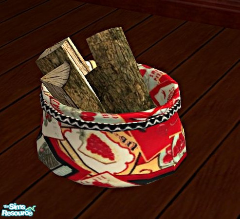 Sims 2 — SFH Kitchen RC- Cherries-Wood Basket by mom_of2boyz — A recolor of SFH Kitchen by Murano. The stove and sink in