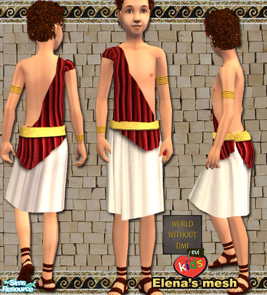 The Sims Resource - evi Greek kids - 3