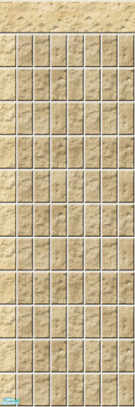 Sims 2 — Studio K Vertical Brick 04a - True Taupe by StudioKhagerks — 