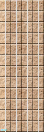 Sims 2 — Studio K Vertical Brick 02a - Praline by StudioKhagerks — 