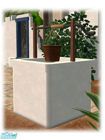 Sims 2 — Civ Ruins - Courtyard Well - 04 by Shakeshaft — Part of a set of recolours of the Civilizations Ruins Set,