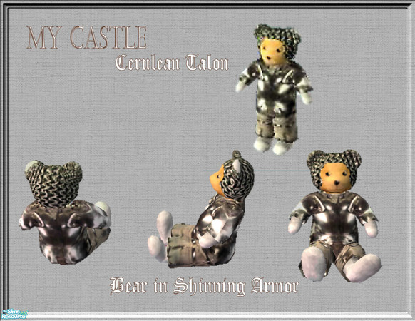Sims 2 — My Castle Bedroom - Sir Hugs-a-lot  by Cerulean Talon — Dream, do homework, or just for play, this castle set