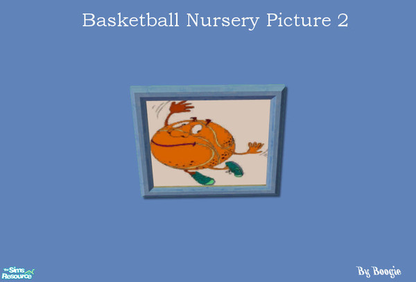 Sims 2 — Basketball Nursery - Picture by boogie woogie — Tired of those old drab nursery sets? Then this little sporty
