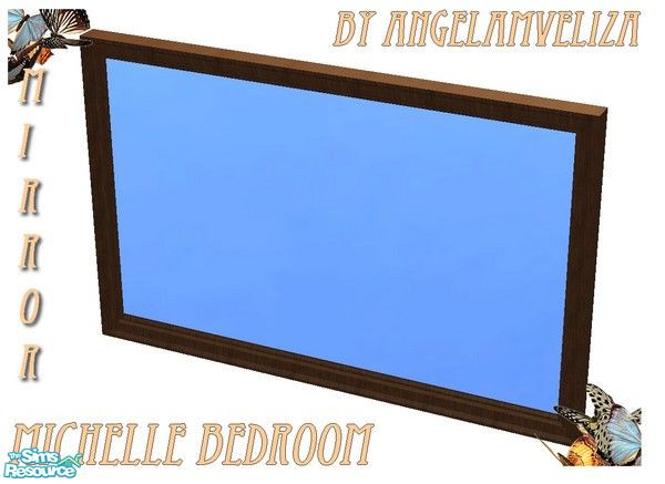 Sims 2 — Michelle Bedroom - Amve Mbmirror by Angela — Nice wooden bedroom with decoObjects in it, made for my friend