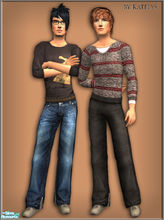 Sims 2 — FS 72 - Casuals by katelys — Everyday clothing for adult males.