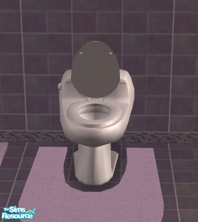 Sims 2 — Colorful Bathroom PurpleToilet by lisa9999 — Pale purple toilet.