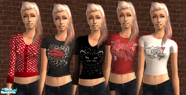 Sims 2 — The Veronicas Fashion Range / March 2009 by Lenik — Hope you like it