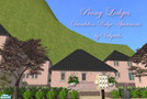 Sims 2 — Peony Lodges by Valgrida — There\'s no better place to bring up your kids than in this lovely community! Totally
