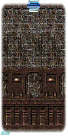 Sims 2 — Scary House Wall 1 by _Sanel_ — Super Filters used - Download - Thank me - Use it - Enoy!!