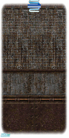 Sims 2 — Scary House Wall 2 by _Sanel_ — Super Filters used - Download - Thank me - Use it - Enoy!!