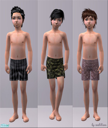 Sims 2 — Boxershorts For The Little Boys - Silk by sosliliom — *underwears & sleepwears*