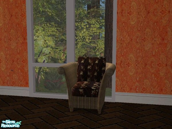Sims 2 — MFG TC 128 Livingroom Set - Chair by mightyfaithgirl — Recolor of Holy Simoly\'s Bijoux Wicker chair= pattern