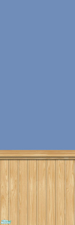 Sims 2 — Studio K Wainscoting 05 - Dark Cornflower by StudioKhagerks — 