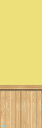 Sims 2 — Studio K Wainscoting 05 - Lemonade by StudioKhagerks — 