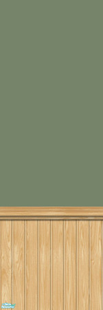 Sims 2 — Studio K Wainscoting 05 - Pine by StudioKhagerks — 