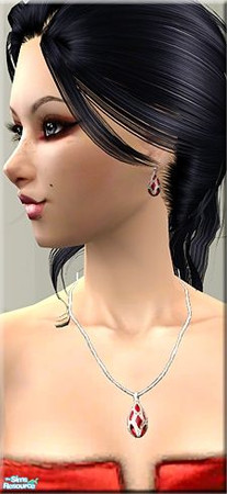 Sims 2 — Jewellery Set - 4 by *Holly — Set of 7 jewellery [necklaces + earrings]. Mesh by Lianna