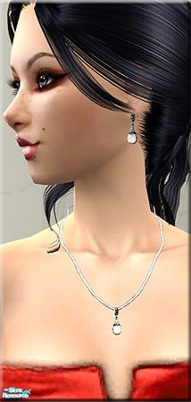 Sims 2 — Jewellery Set - 1 by *Holly — Set of 7 jewellery [necklaces + earrings]. Mesh by Lianna