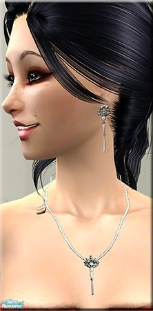 Sims 2 — Jewellery Set -  2 by *Holly — Set of 7 jewellery [necklaces + earrings]. Mesh by Lianna