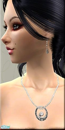 Sims 2 — Jewellery Set -  6 by *Holly — Set of 7 jewellery [necklaces + earrings]. Mesh by Lianna