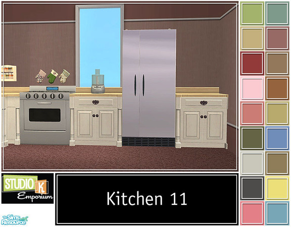 Sims 2 — Studio K Kitchen 11_01 by StudioKhagerks — 