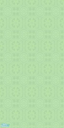 Sims 2 — Anaglypta Wallpapers - Anaglypta In Light Green by Anarial — A light green recolour of the Anaglypta in White