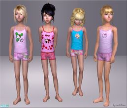 Sims 2 — Adorable Undies For The Little Girls III by sosliliom — *underwears & sleepwears*