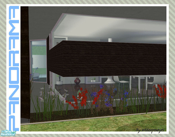 Sims 2 — Panorama  - Top/Bottom Left Seamless Corner by wideopeneyes — These can be used to make your windows fit into