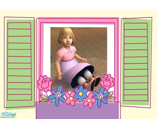 Sims 2 — Purple and pink formal dress for toddlers by melaniecox — A preety combination of recolours of the child formal